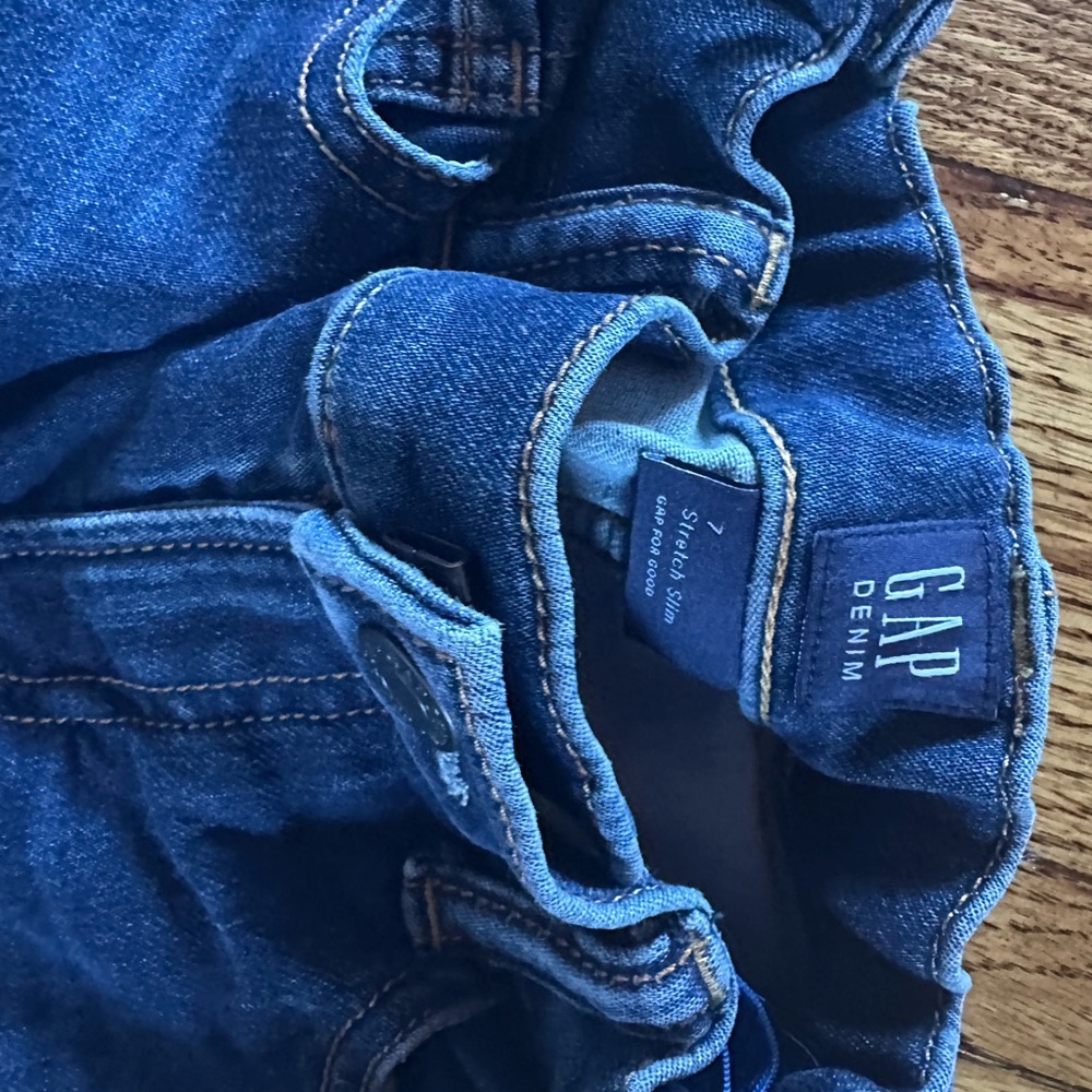 Gap kids Slim Straight denim Jeans size 7